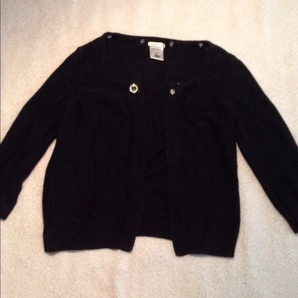 Cute Old Navy Black Cardigan